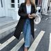 Diyun European And American Vacation Solid Color Long Sleeve Coat Women's Fashion 2025 Autumn Winter_ecoleips.com