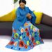 Women's Clothing Plus Size Clothes Elegant Pleated Floral Print Set – Stylish Top & Full Skirt Combo In Black/Rose Red/Orange-Red/Royal Blue/White_ecoleips.com