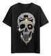 Women's T-Shirts Tshirt Muscle Freaks Skull Diamond Rocker Style_ecoleips.com