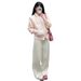 Korean-Style Knit-Panel Puffer Jacket For Women – Winter Short Cropped Coat With Stand Collar, Lightweight & Fashion-Forward_ecoleips.com