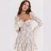 Women's Strapless Backless Dress Spring Flared Sleeves French Mini Skirt Sexy Style_ecoleips.com