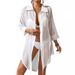 Women's Clothing Polo Style Casual Beach Sunscreen Shirt Hot Sale Spot_ecoleips.com