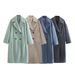 New Product, Urban Casual Four-color Loose Woolen Coat_ecoleips.com