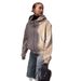 European-style High-end Double-zipper Hooded Sweatshirt Jacket For Women, 2025 Spring New Fashion, Loose And Stylish Top_ecoleips.com