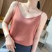 Heavy Silk Suspender Vest Women's Summer Loose Sleeveless V-neck Sexy Inner Sleeveless Mulberry Silk Satin Top T-shirt_ecoleips.com