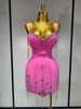 Sexy Backless Spaghetti Strap Bodycon Sleeveless Bandage Dress Elegant Prom Gown Club Evening Party Luxury Birthday Dresses WXU8_ecoleips.com