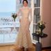 Muslim Dress Women Women's Elegant White Evening Dress – Long Sleeve A-Line Midi Dress With Waist Tie (Slim Fit, Polyester Blend, Size S-Xxl)_ecoleips.com