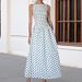 Spring Women's Halter Neck Dress Style High End Beach Vacation Women's Clothing_ecoleips.com