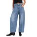 American-style Casual Relaxed Banana Cut Denim Pants For Women, Stylish Design, European Size_ecoleips.com
