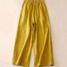 Women's Summer Literary Loose Casual High-Waisted Slimming Wide Leg Pants Style_ecoleips.com