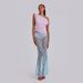 Women's Sheer Hollow Out Long Midi Lace Mesh Skirt Versatile_ecoleips.com