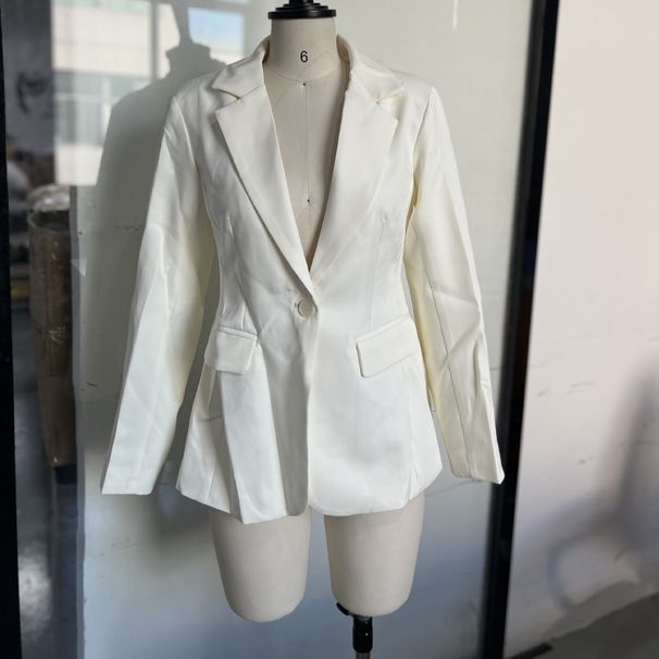 K New Waist Cinching Suit Jacket For Slim And Slimming Women's Clothing_ecoleips.com