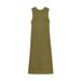 Women's Linen Midi Dress Summer New Arrival Niche Design Casual Elegant Fashionable Women's Dress_ecoleips.com