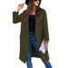 Cross-border 2024 Wish European And American New Autumn/Winter Solid Color Long-Sleeve Suit Collar Button Pocket_ecoleips.com