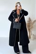 Elegant Embroidered Wool BAutumn Winter Fashion Outerwear Lend Coat For Women - Loose Fit Long Sleeve Trench Coat With Lace Detailing_ecoleips.com