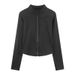 Women's Quick Drying Sunscreen Lulu Jacket Fitness Sports Training Top Yoga Suit Set Running Clothing_ecoleips.com