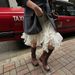 Women's French Sweet Ruffled Lace Trim Chiffon Tiered Midi Skirt – Vintage Paneled Flowy Skirt_ecoleips.com