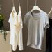 Slim-fit Simple Short-sleeved T-shirt Women's Summer Casual Versatile And Thin Short Top_ecoleips.com