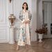 Women's Printed Robe SW0910 Style Jalabiya Dress_ecoleips.com