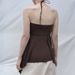 New European And American Fashion Sexy Halter Neck Women's Top, Strapless, Off-shoulder, Waist-cinching, Sleeveless_ecoleips.com