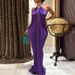2026 Spring New Women's Clothing, Cross-Border European And American Dresses, Elegant Solid Color French Halter Neck_ecoleips.com
