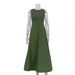 Slim Fit Solid Color Long Dress for Women Elegant Luxurious Commuter Work Autumn Spring Regular Size European American Style_ecoleips.com