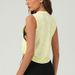Women Sleeveless Yoga Shirt Summer Solid Color Loose Running Top Breathable Quick Dry Gym Vest Female Sportswear Workout Clothes_ecoleips.com