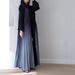 Women's Clothing Long Outer Robe Pleated Hot Sale Foreign Trade Coat Jacket Cape Printing_ecoleips.com