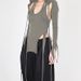 Solid Color Streetwear Hooded Crop Top With Detachable Lanyard | Y2k Aesthetic Slim Fit T-Shirt For Women_ecoleips.com