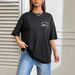 Women's Casual Round Neck Short Sleeve T-Shirt Multi Color Style Simple Fashionable Sports Top Solid Printed Loose Fit_ecoleips.com