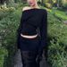 Women's European American Style off Shoulder Long Sleeve Slim Waist T-Shirt Top Fashion Street Style Autumn 2025 New Arrival_ecoleips.com