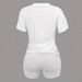 Cartoon Bear Print Casual Two-Piece Set – Short Sleeve T-Shirt & Slim Fit Shorts Coordinated Outfit (L-5xl)_ecoleips.com