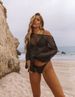 25new European and American bikini cover up mesh hollow knitted sweater swimsuit beach sunscreen shirt female summer_ecoleips.com