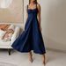 Women's Clothing New Suspender Skirt Summer Fashion Sexy Backless Sleeveless Denim Dress Female_ecoleips.com