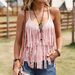 New Women's Sexy Tassel Camisole Style Hot Girl Western Style Vest_ecoleips.com