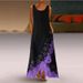 Cross-border In-stock European And American New Women's Fashion Two-piece Sleeveless Distressed Large Hem_ecoleips.com