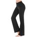 Suitable For All Seasons 2025 New Style Flared Wide-Leg High-Waist Casual Women's Yoga Pants_ecoleips.com
