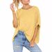 2025 Summer New Women's Large Casual Short Sleeved Loose T-shirt Top For Women_ecoleips.com