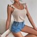 In Stock-52778 # Cross-border Foreign Trade Women's Clothing European And American INS Simple Strapless_ecoleips.com