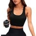 Women's Clothing New Sports Bra Comfortable Sexy Beautiful Back Moisture Wicking Fitness Vest Running Gathered Yoga Bra_ecoleips.com