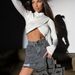 Women's Clothing Diamond Studded Denim Skirt_ecoleips.com