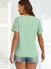 Graphic Tees For Women Casual Short Sleeve Round Neck Vintage Boho Style Floral T Shirts Wildflowers Cottagecore Tshirt Tops_ecoleips.com