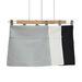 Verve 7399-24 Spring New Style Solid Color Classic Sexy Side Slit Anti-Exposure Bodycon Skirt_ecoleips.com