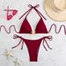 European and American sexy bikini 2025 new split swimsuit female cross border fashion triangle swimsuit bikini wholesale_ecoleips.com