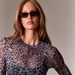 Women's Slim Fit T-Shirt Round Neck Leopard Print Mesh European American Spring Fashion 2026_ecoleips.com