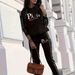 Women's Clothing Women's Trendy Pattern Print Clothing Set Popular Style Long Sleeve For Formal & Casual For Women_ecoleips.com