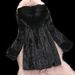 Women's Clothing Luxury Faux Fur Coat Women's Hooded Mid-Length Winter Jacket Elegant Mink-Like Outerwear_ecoleips.com