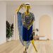 Fashion Thin Wave Breathable Large Size Loose Chiffon Sequin Eye Catching Banquet Dress Shawl_ecoleips.com