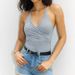 Latte Girl Women's Slimming Halter Neck Tank Top Push Up Sports Solid Color Commuter Fit Summer Top_ecoleips.com