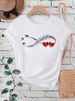 Summer European And American Cross-border Foreign Trade Wholesale T-shirts, Round-neck Casual Plus-size Loose_ecoleips.com